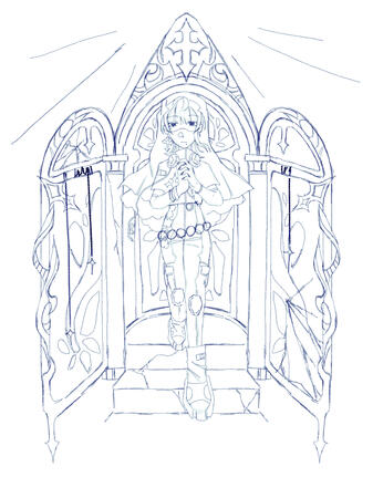 uncolored illusion